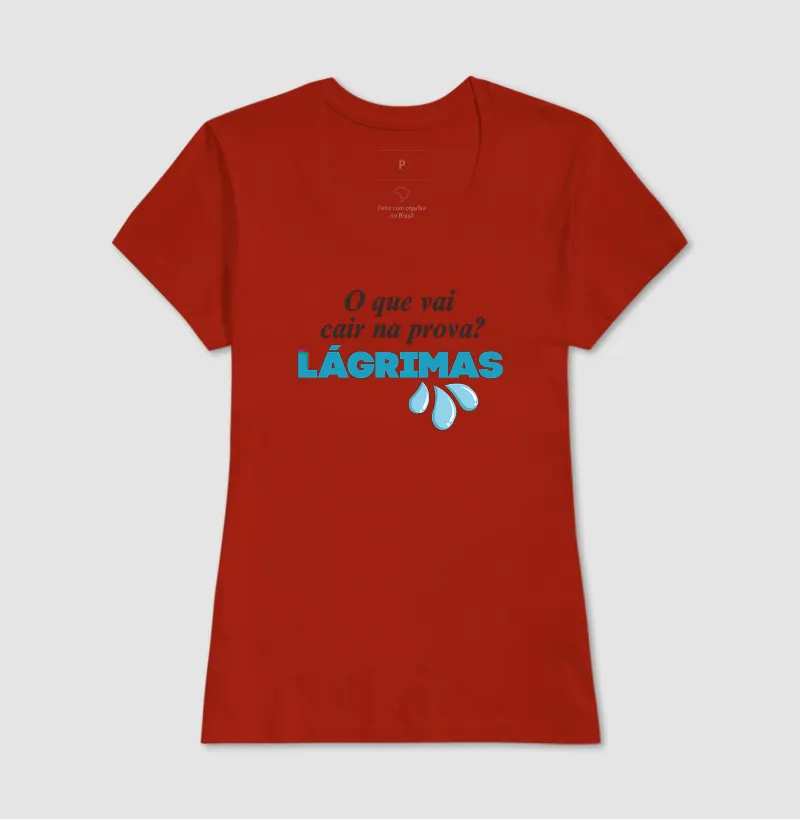 Camiseta para Professor — O que vai cair na prova? Lágrimas! - Imagem 7
