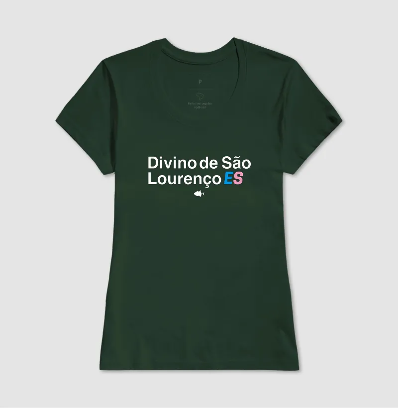 Cidades Divino de São Lourenço ES Colorido - Feminina - #28545 - Imagem 8