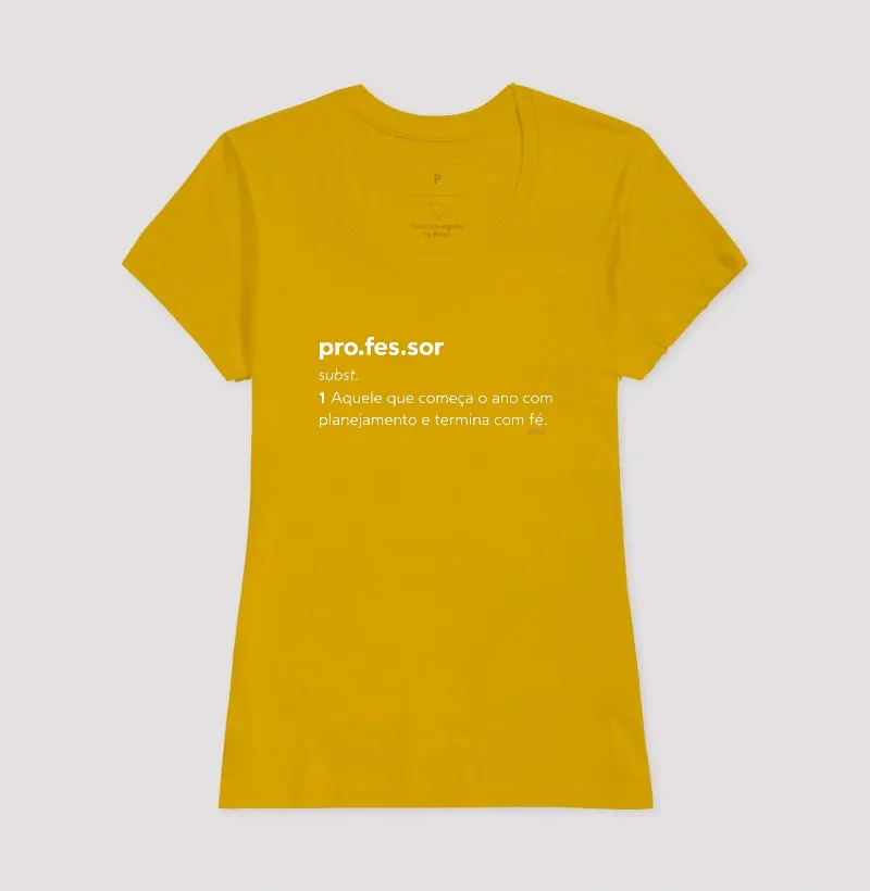 Camiseta Professor — Planejamento e Fé - Imagem 15