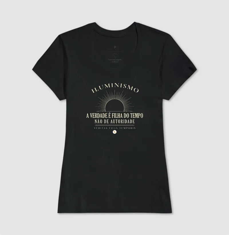 Camiseta O Sol da Razão — Iluminismo | A Verdade é Filha do Tempo - Imagem 6
