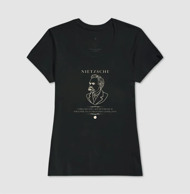Camiseta Dançar no Abismo - Friedrich Nietzsche | Filosofia & Atitude - Imagem 6