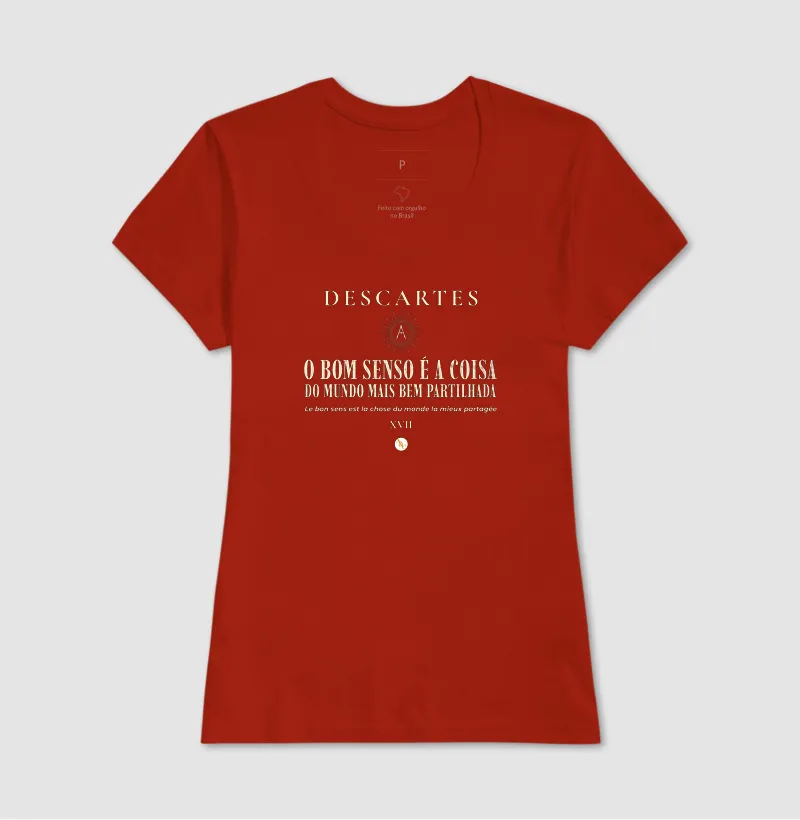 Camiseta O Bom Senso | Descartes & Discurso do Método - Imagem 14