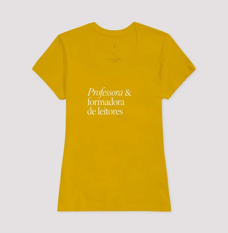 Camiseta Professora & Formadora de Leitores - Imagem 15