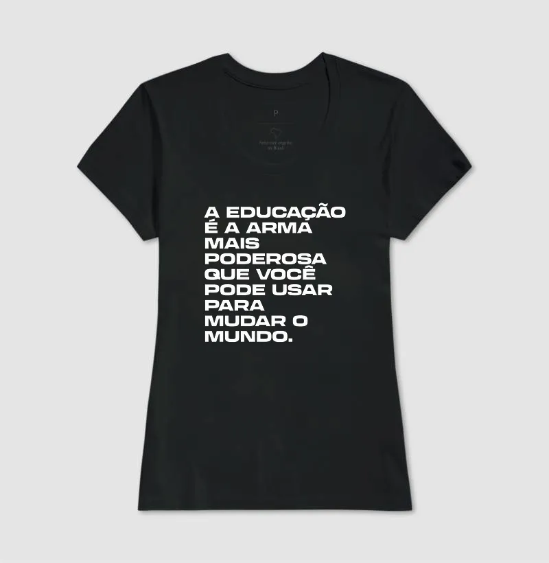A educação é a armamais poderosaque você pode usar para mudar o mundo. - Imagem 3