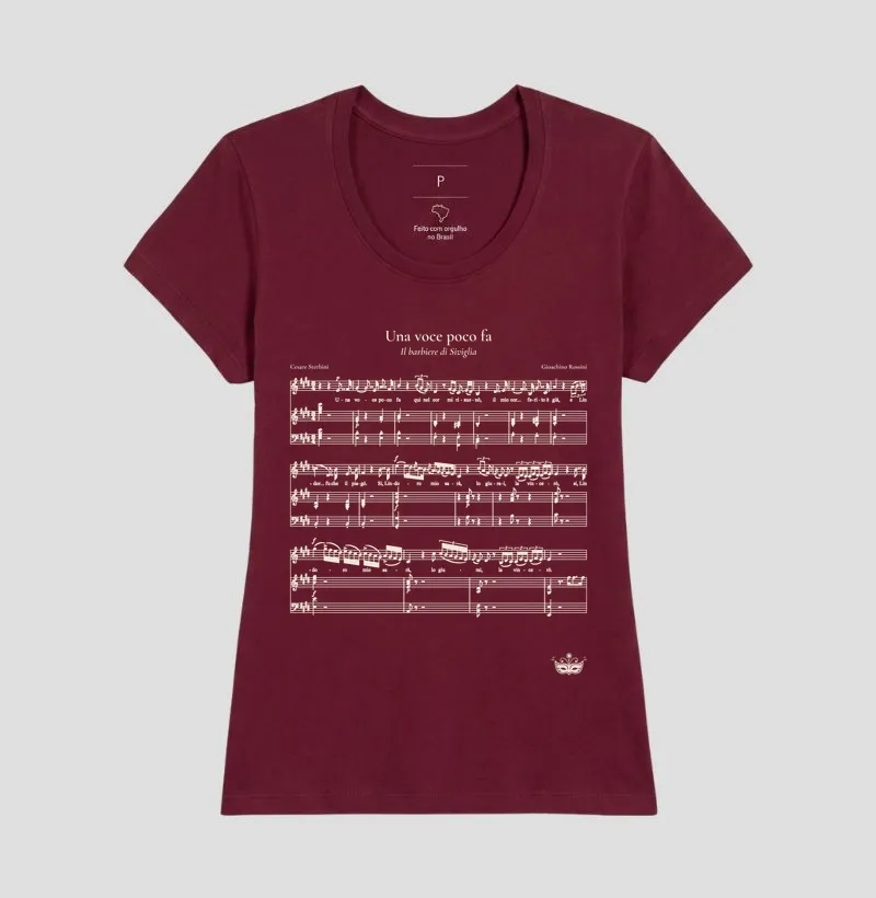 Una voce poco fa - Il barbiere di Siviglia | Camiseta de Ópera - Imagem 19