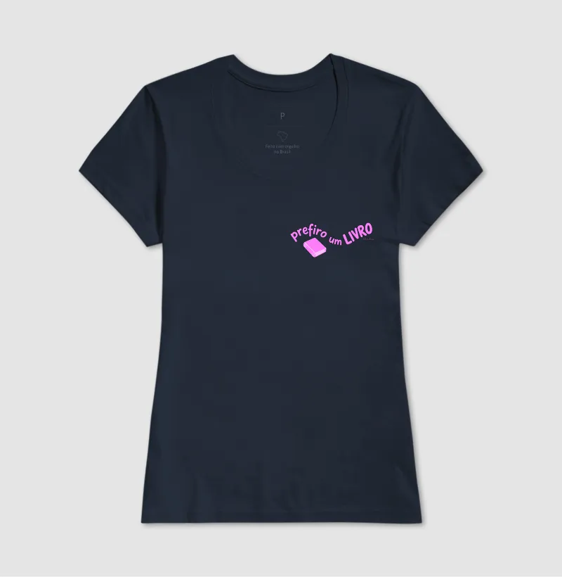Camiseta Prefiro um Livro - Imagem 7