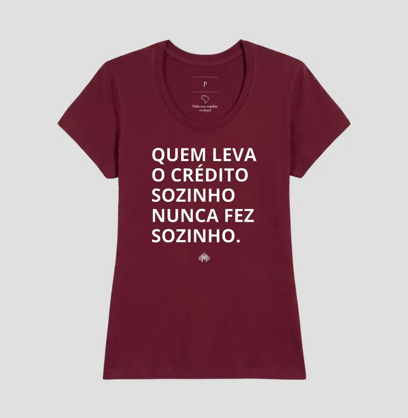 Quem Leva o Crédito Sozinho Nunca Fez Sozinho. - Imagem 22