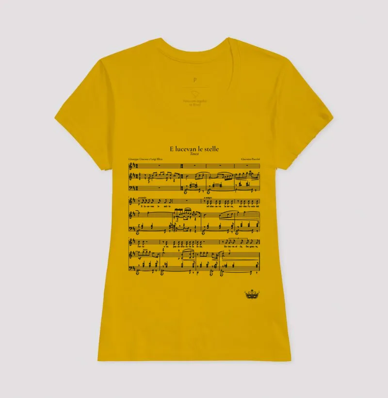 E lucevan le stelle - Tosca | Camiseta de Ópera - Imagem 15