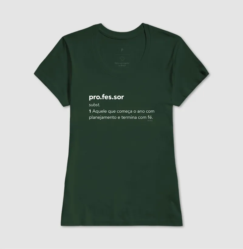 Camiseta Professor — Planejamento e Fé - Imagem 13