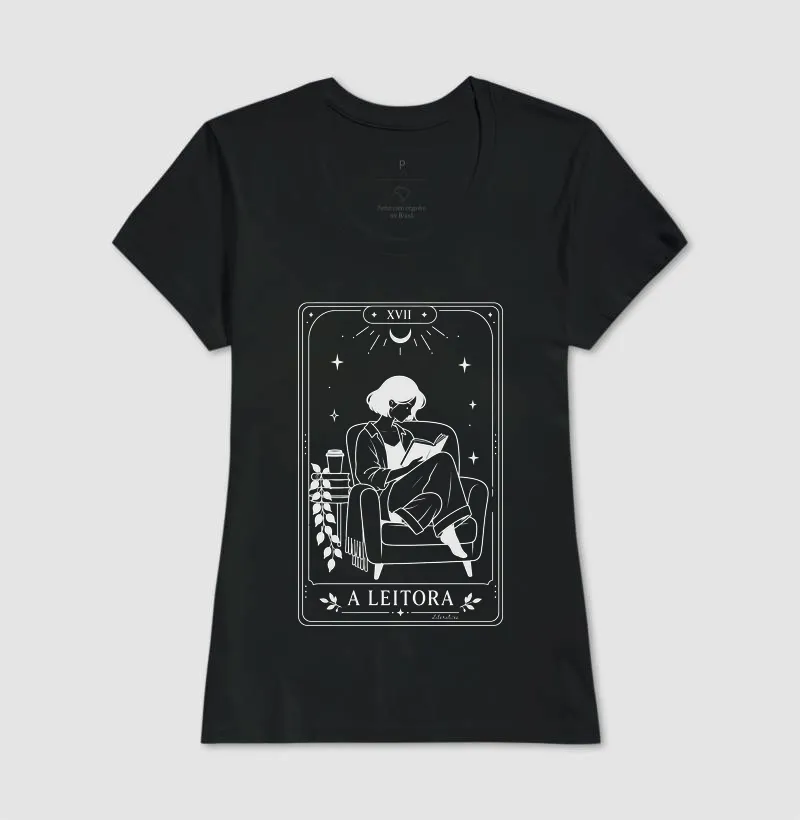Camiseta A Leitora — Arcano XVII - Imagem 3