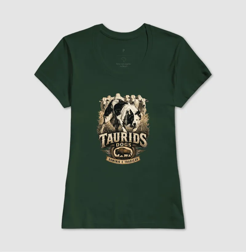 CAMISETA TAURIDS DOGS BORDER COLIE COMANDO E TRADIÇÃO  - Imagem 9