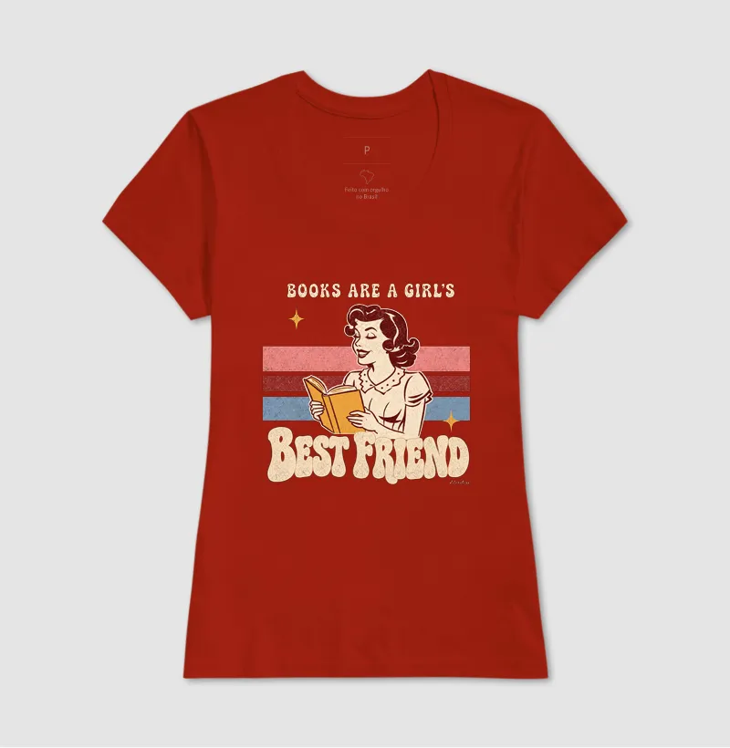 Camiseta Books Are a Girl’s Best Friend - Imagem 11