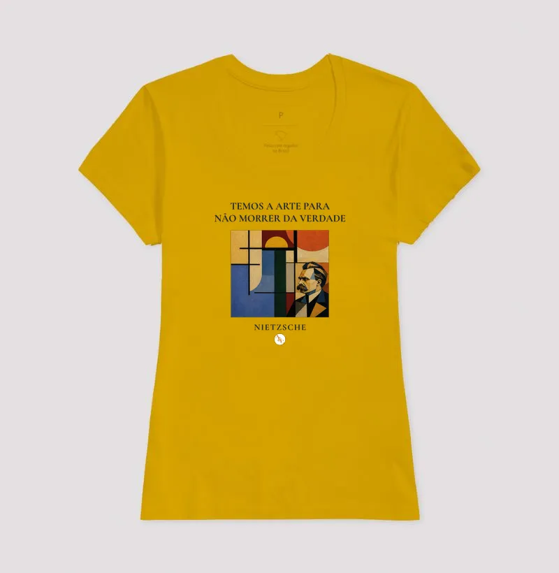 Camiseta A Arte de Não Morrer - Nietzsche - Imagem 18