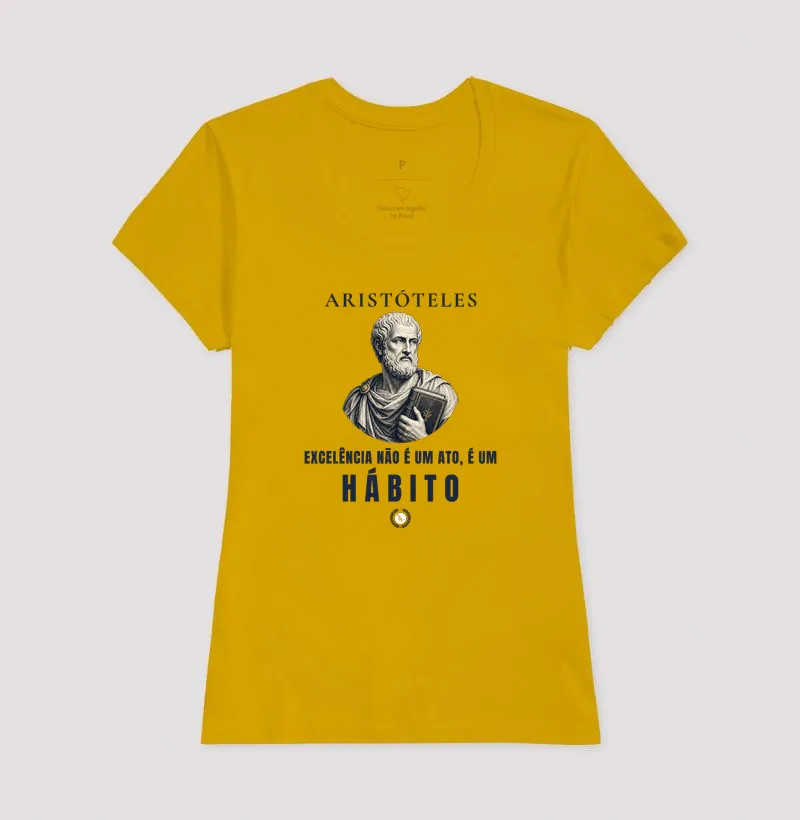 Camiseta "O Hábito" | A Excelência de Aristóteles - Imagem 18