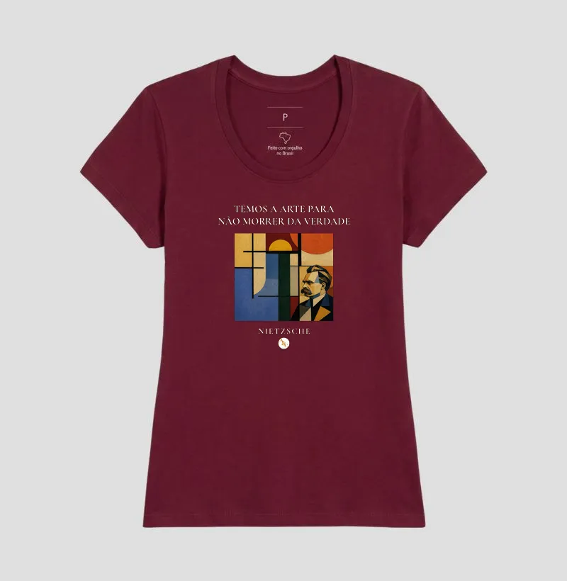 Camiseta A Arte de Não Morrer - Nietzsche - Imagem 22