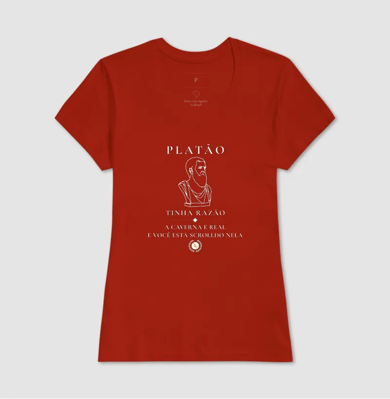 Camiseta Filosófica Platão: O Mito do Scroll - Imagem 14