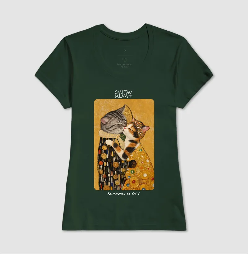 O Beijo felino V.2 - Gustav Klimt - Imagem 16