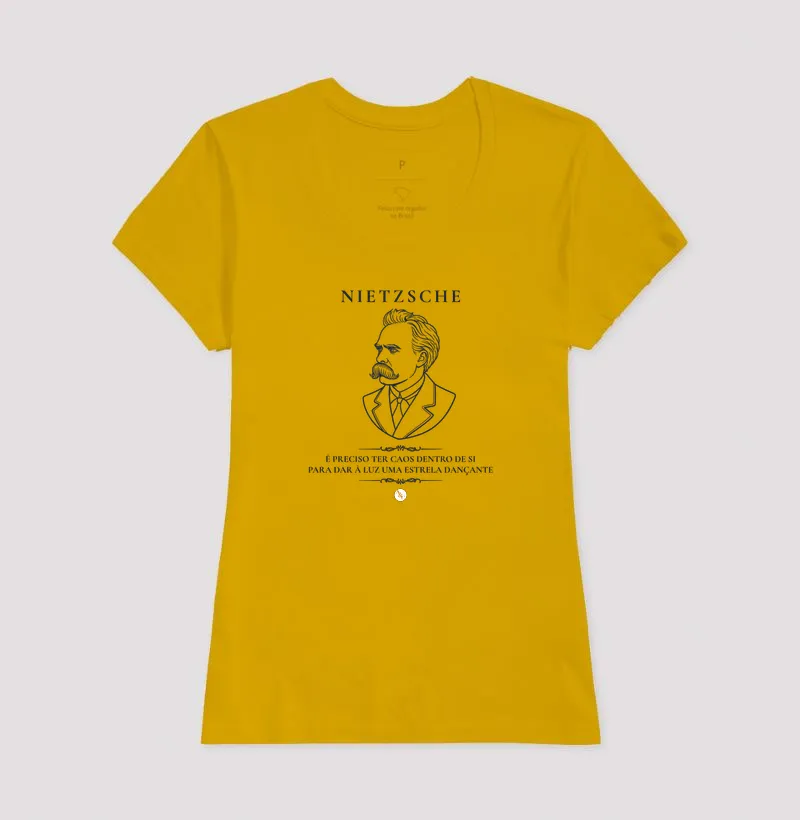 Camiseta Dançar no Abismo - Friedrich Nietzsche | Filosofia & Atitude - Imagem 18