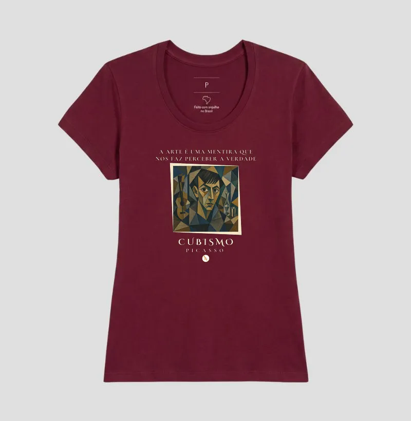 Camiseta Desconstrua o Olhar | Arte Moderna Inspirada em Picasso - Imagem 22