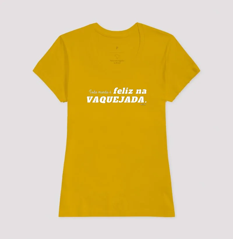 Camisa Algodão - Todo mundo é feliz na Vaquejada - Imagem 11