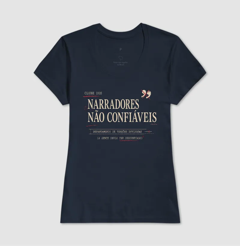 Camiseta Clube dos Narradores Não Confiáveis - Imagem 7