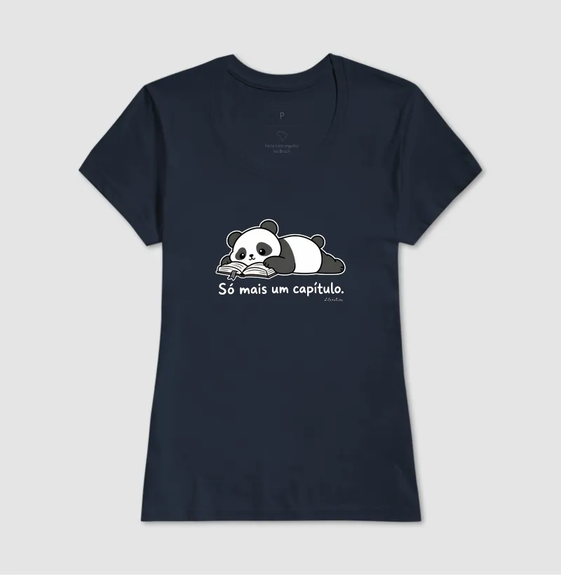 Camiseta Só Mais um Capítulo — Panda Leito - Imagem 7
