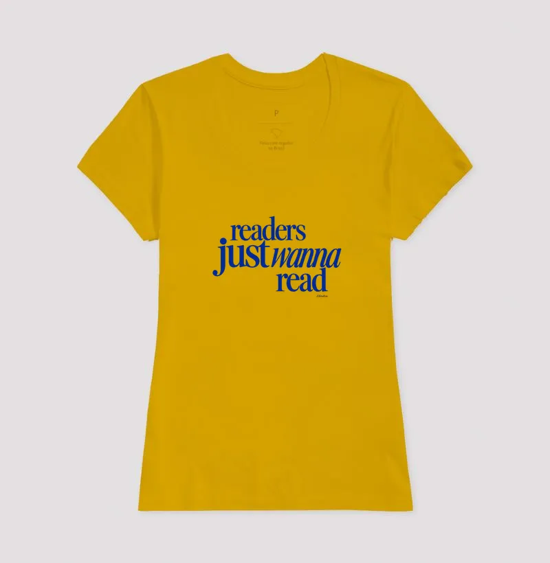 Camiseta Readers Just Wanna Read - Imagem 13