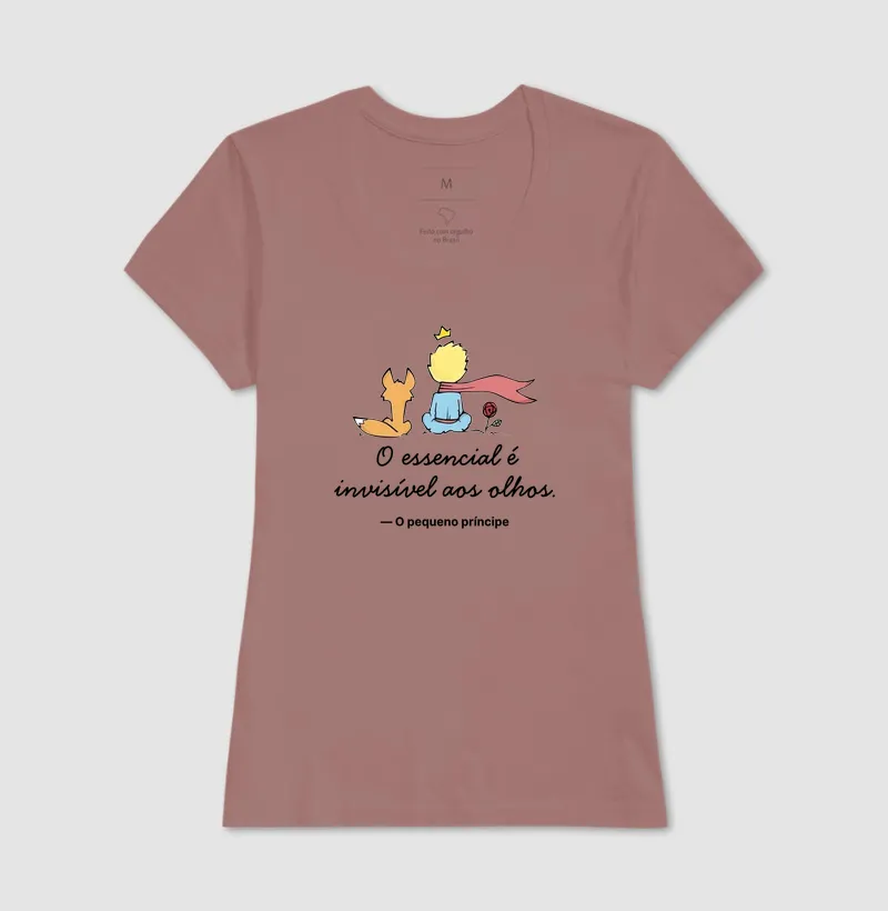 Camiseta O Pequeno Príncipe - O essencial é invisível aos olhos - Imagem 7