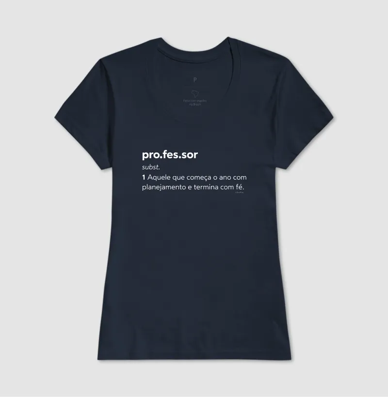 Camiseta Professor — Planejamento e Fé - Imagem 7