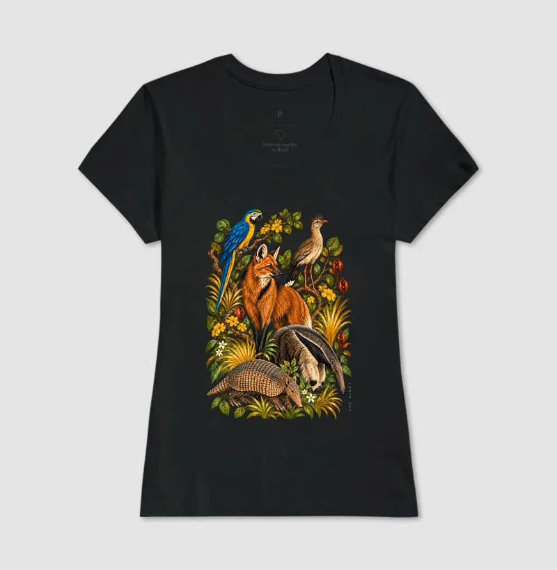 Camiseta Fauna de Minas | Animais do Cerrado | Natureza das Gerais - Imagem 5