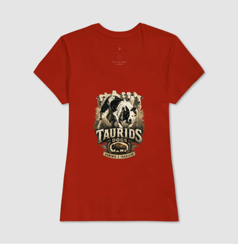 CAMISETA TAURIDS DOGS BORDER COLIE COMANDO E TRADIÇÃO  - Imagem 7