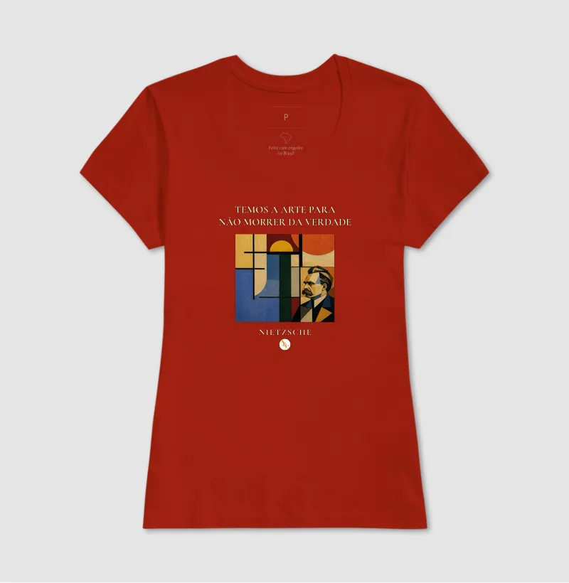 Camiseta A Arte de Não Morrer - Nietzsche - Imagem 14