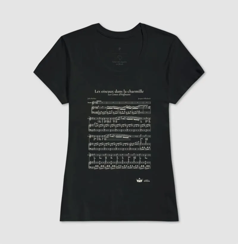 Les oiseaux dans la charmille - Hoffmann | Camiseta de Ópera - Imagem 3