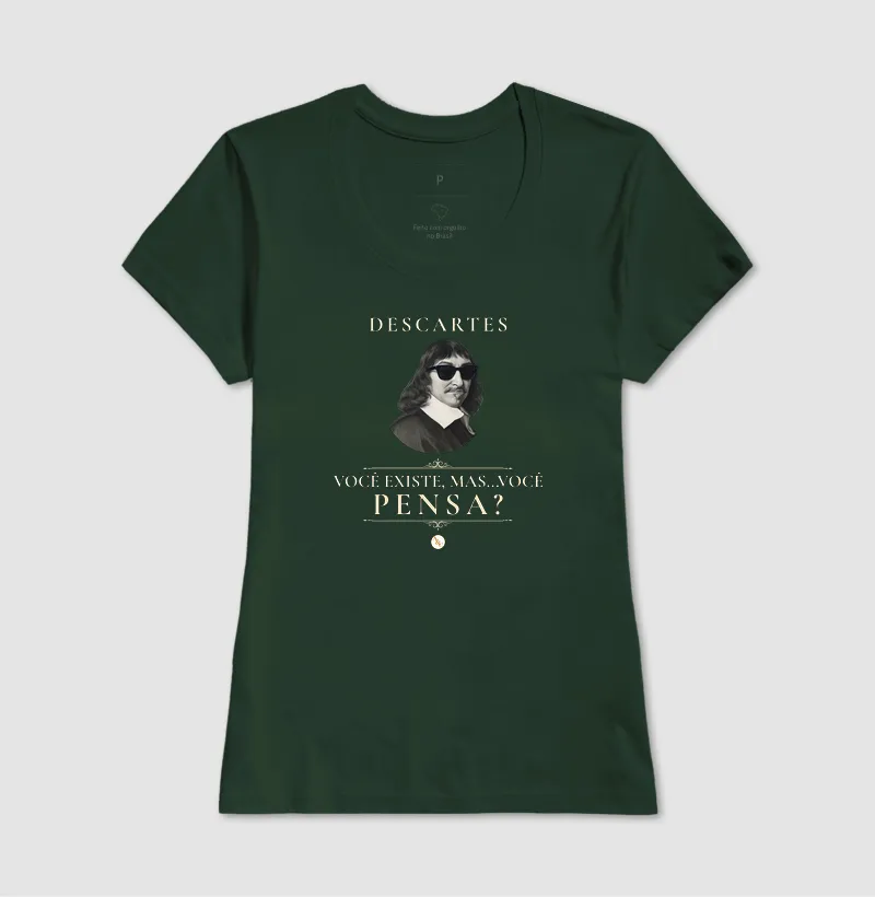 COGITO 2.0 - Camiseta Filosófica René Descartes - Imagem 16
