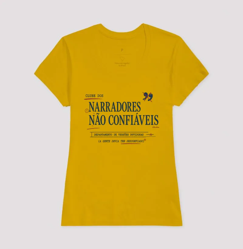 Camiseta Clube dos Narradores Não Confiáveis - Imagem 13