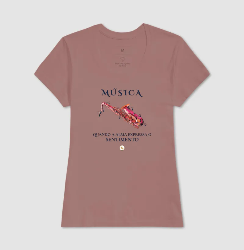 Camiseta Música, o Sentimento da Alma | Arte para Vestir - Imagem 20