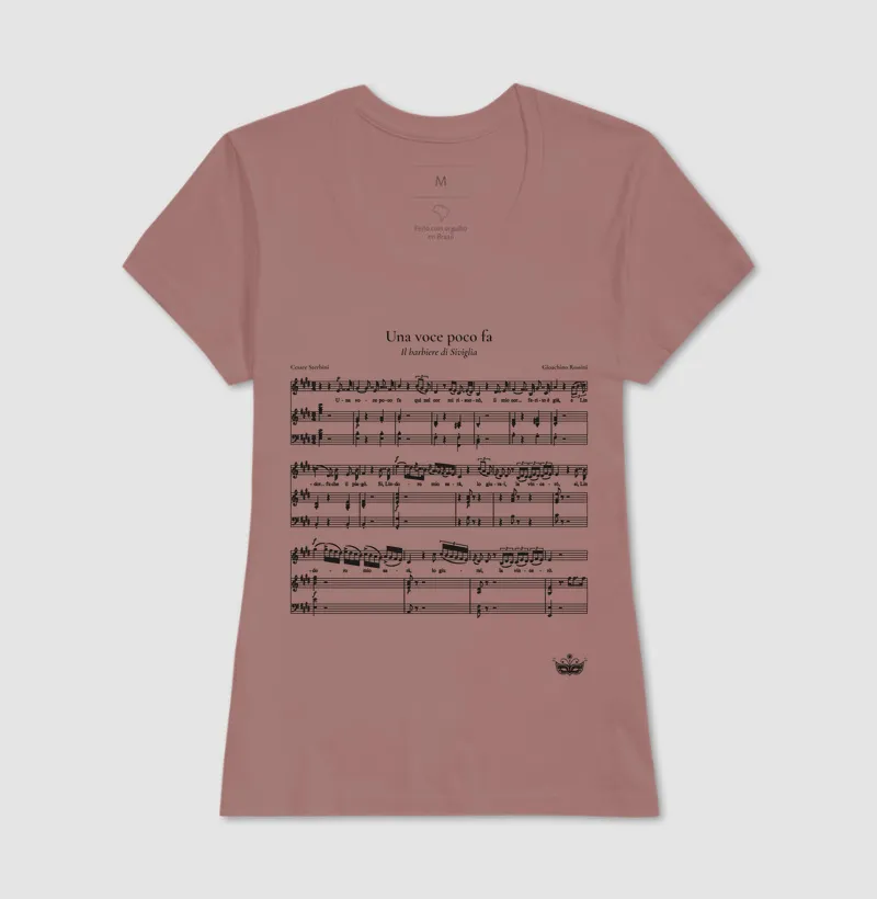 Una voce poco fa - Il barbiere di Siviglia | Camiseta de Ópera - Imagem 17