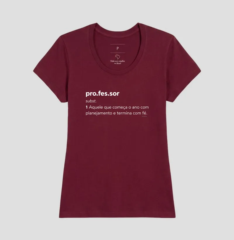 Camiseta Professor — Planejamento e Fé - Imagem 19