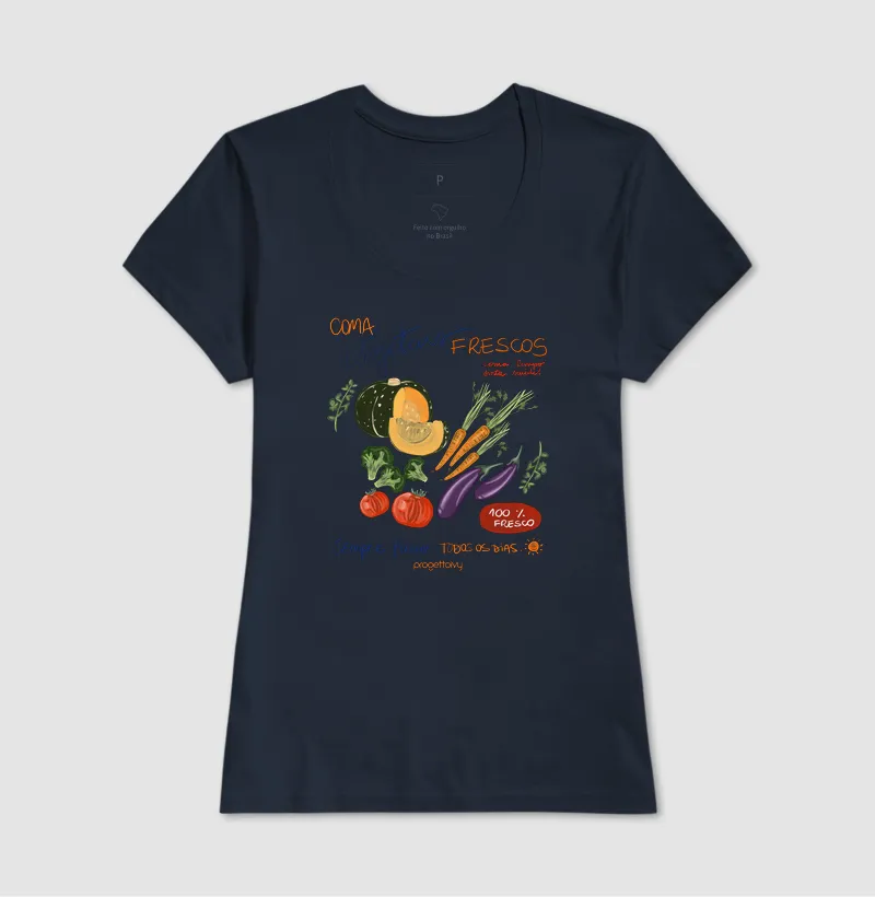 Tshirt Coma vegetais frescos - Imagem 7