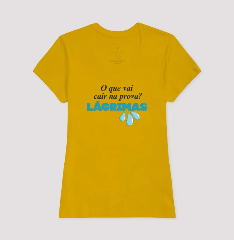 Camiseta para Professor — O que vai cair na prova? Lágrimas! - Imagem 9