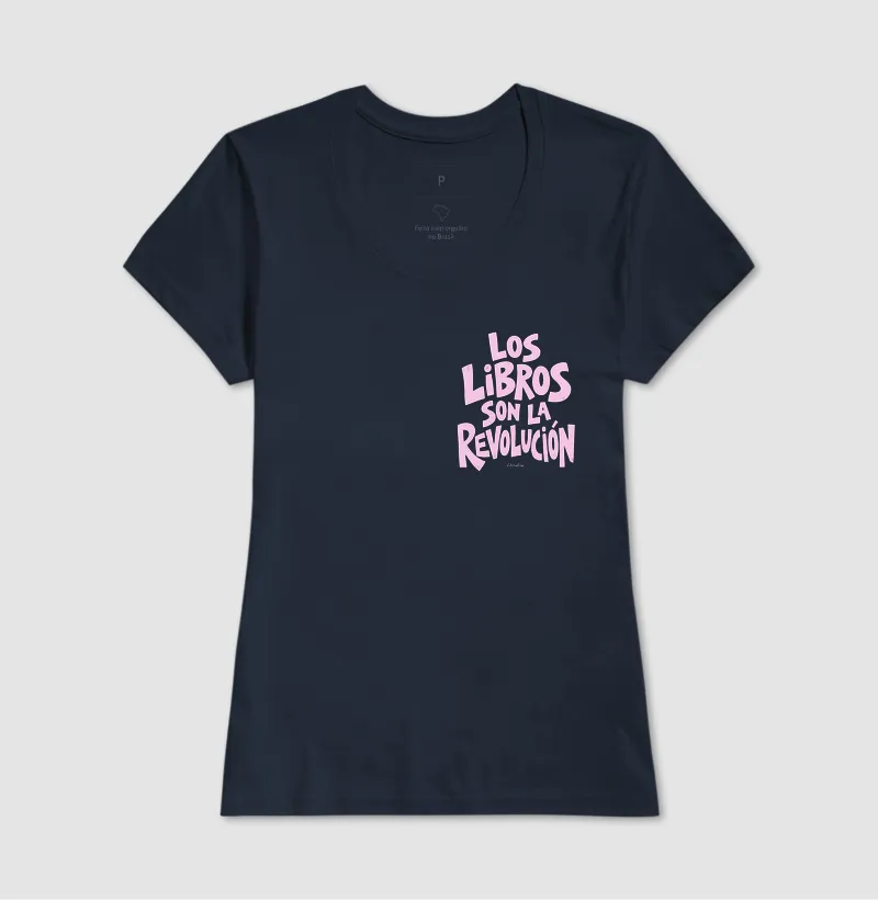 Camiseta Los Libros Son La Revolución - Imagem 7
