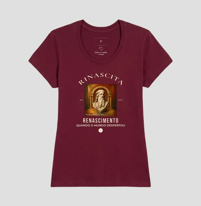 Camiseta Rinascita — O Renascer do Pensamento (Arte & Compor) - Imagem 22