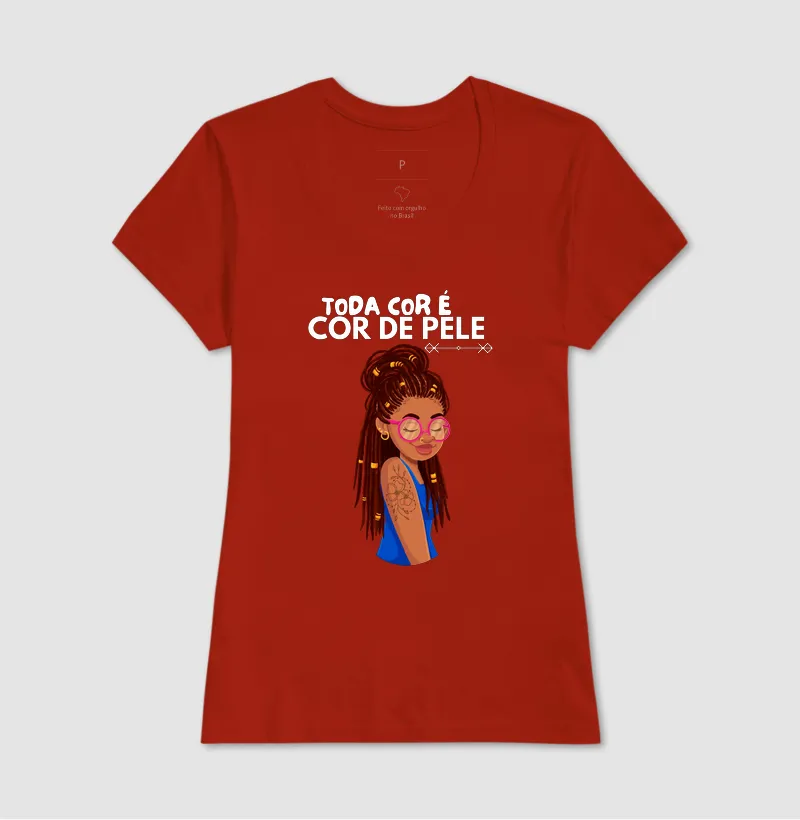 Camiseta Toda Cor é Cor de Pele - Imagem 14