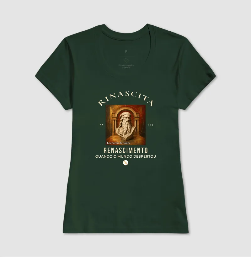 Camiseta Rinascita — O Renascer do Pensamento (Arte & Compor) - Imagem 16