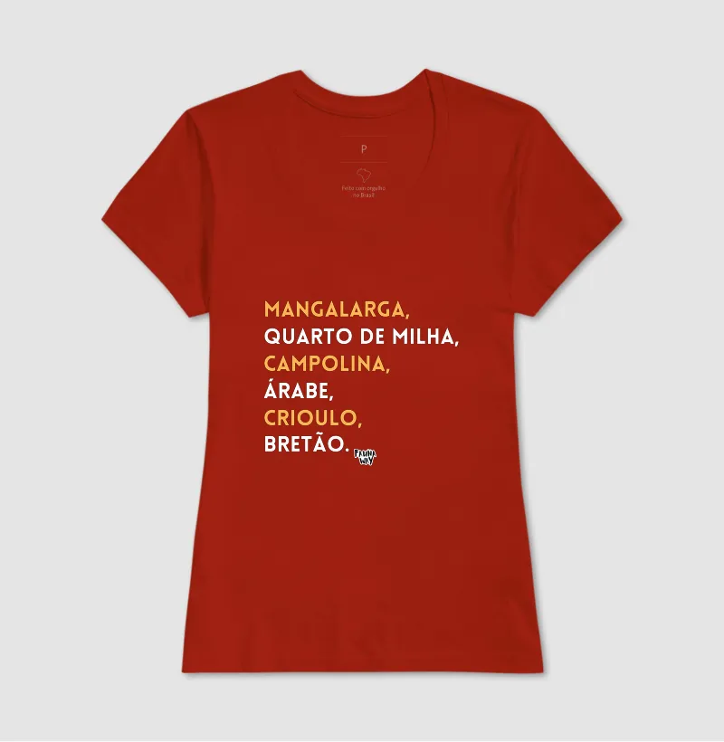 Camiseta Raças de Cavalo Equinos Veterinária Grande Porte Algodão - Fauna Way - Imagem 11