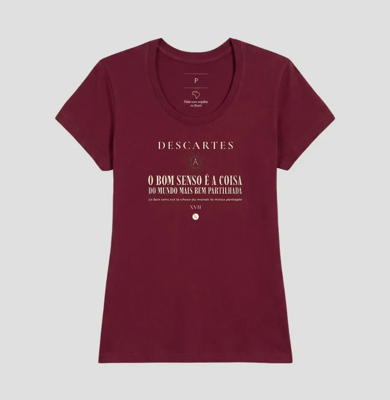 Camiseta O Bom Senso | Descartes & Discurso do Método - Imagem 22