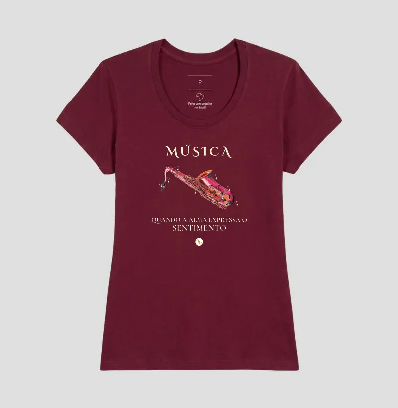 Camiseta Música, o Sentimento da Alma | Arte para Vestir - Imagem 22