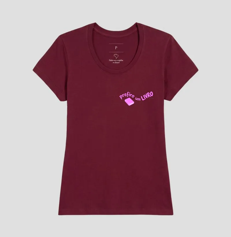Camiseta Prefiro um Livro - Imagem 15