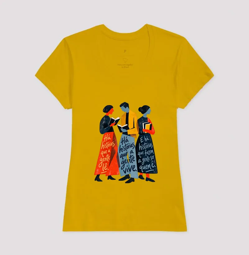 Camiseta Há Histórias Que a Gente Lê - Imagem 15