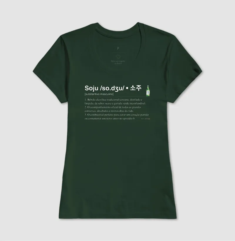 Camiseta Soju definição de dicionário - Imagem 12